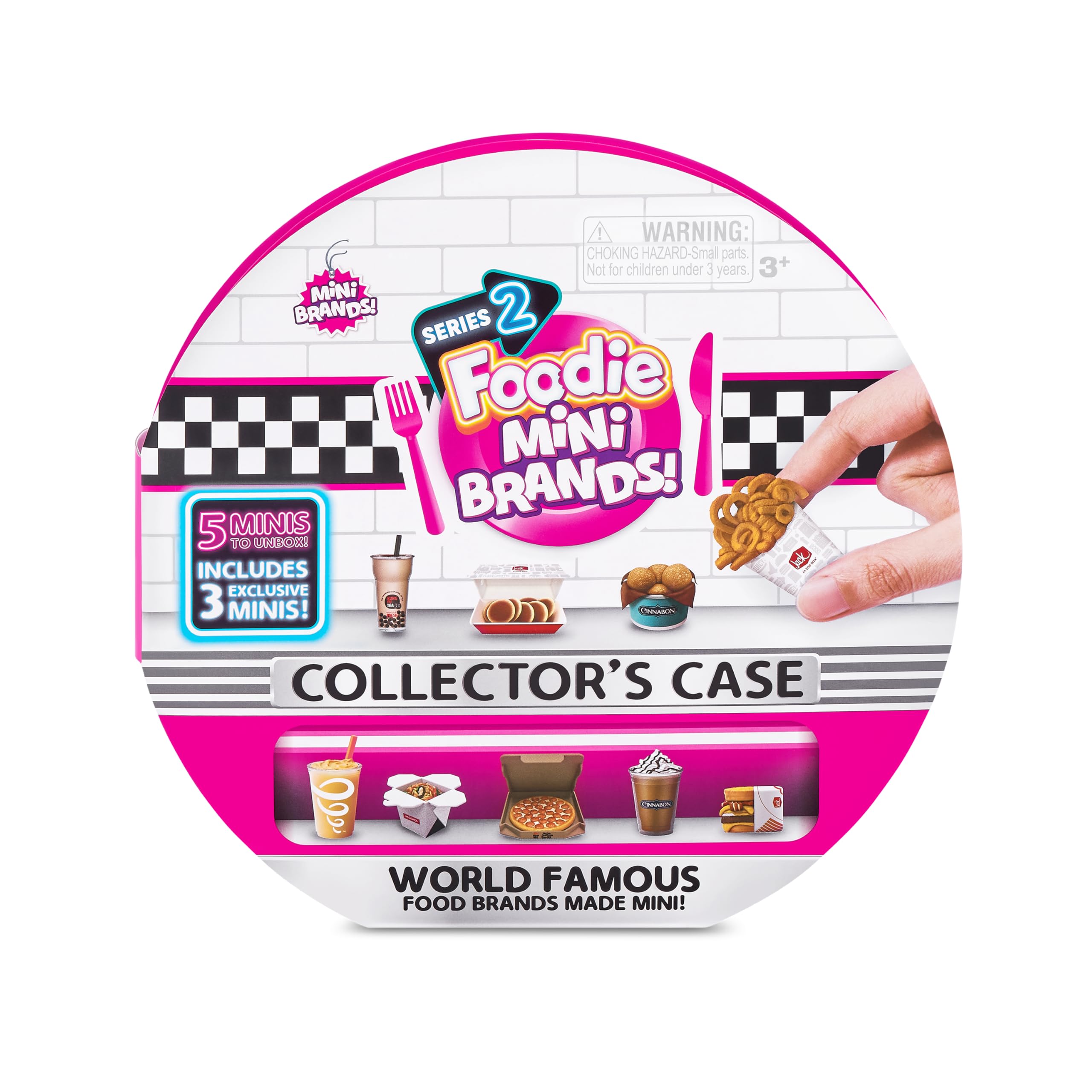 Foodie Series 2 exclusive minis pack with 3 unique collectibles for your collection