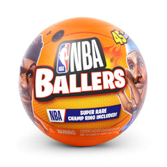 5 Surprise NBA Ballers Series 2 poster included for player-inspired wall display.