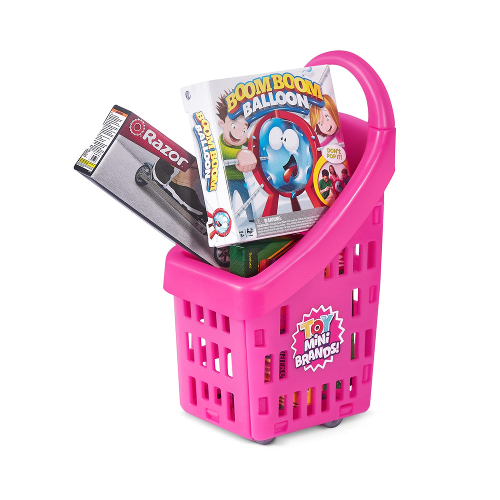 5 Surprise mini shopping accessories bundle includes bags and carts