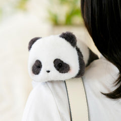 52TOYS Cuddly panda plush; ideal size for hugging and bedtime comfort.
