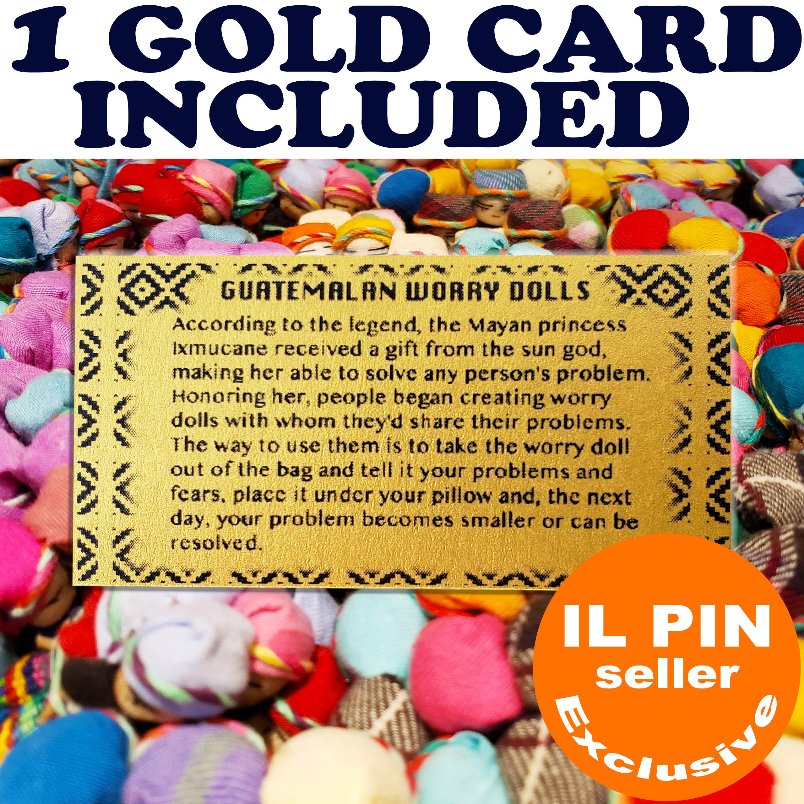 5o2 gift-ready Guatemala worry dolls display for celebrations.