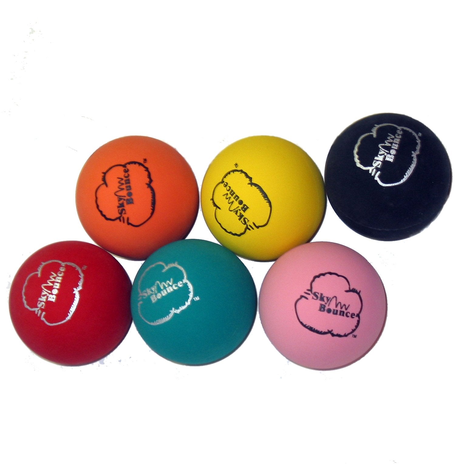 5Star-TD Sky Bounce Ball 2-inch in assorted colors for backyard play and party games.