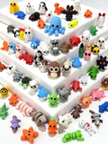60Pcs Random 3D Printed Animals figurine-1 for tactile focus and calm play.