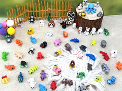 60Pcs Random 3D Printed Animals figurine-5 perfect for gifting and sharing smiles.