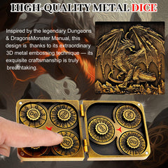 7-in-1 dice spinner portable and durable for on-the-go play.