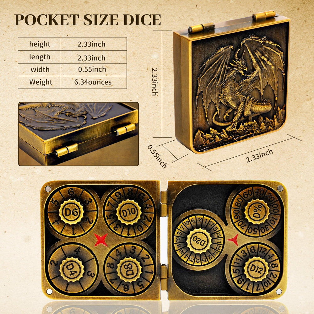 7-in-1 dice spinner delivers quick, quiet rolls for immersive play.