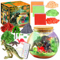 7july dinosaur terrarium kit with dino toys for hands-on learning.