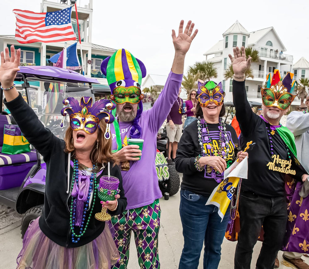 80UncleKimby lightweight masks offer comfortable wear for long celebrations.
