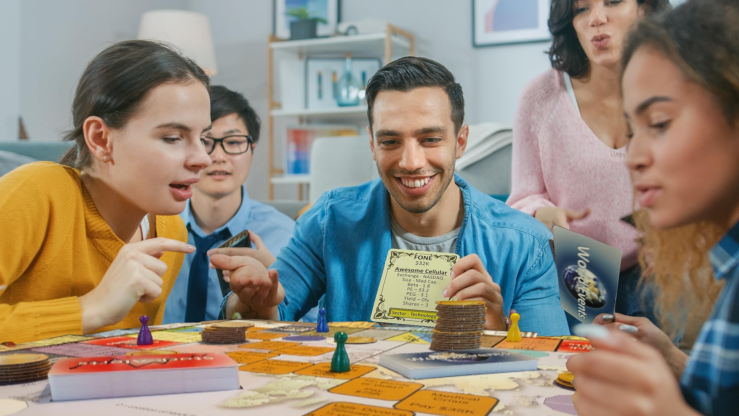 8th Kid Games Stock Exchange Game in play – realistic market vibe boosts immersive family competition.