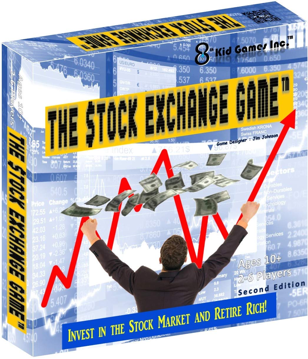 8th Kid Games Stock Exchange Game setup – clear components for quick, stress-free learning.