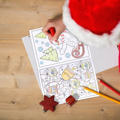90shine Christmas stocking fillers for coloring, perfect for celebrations and gifts