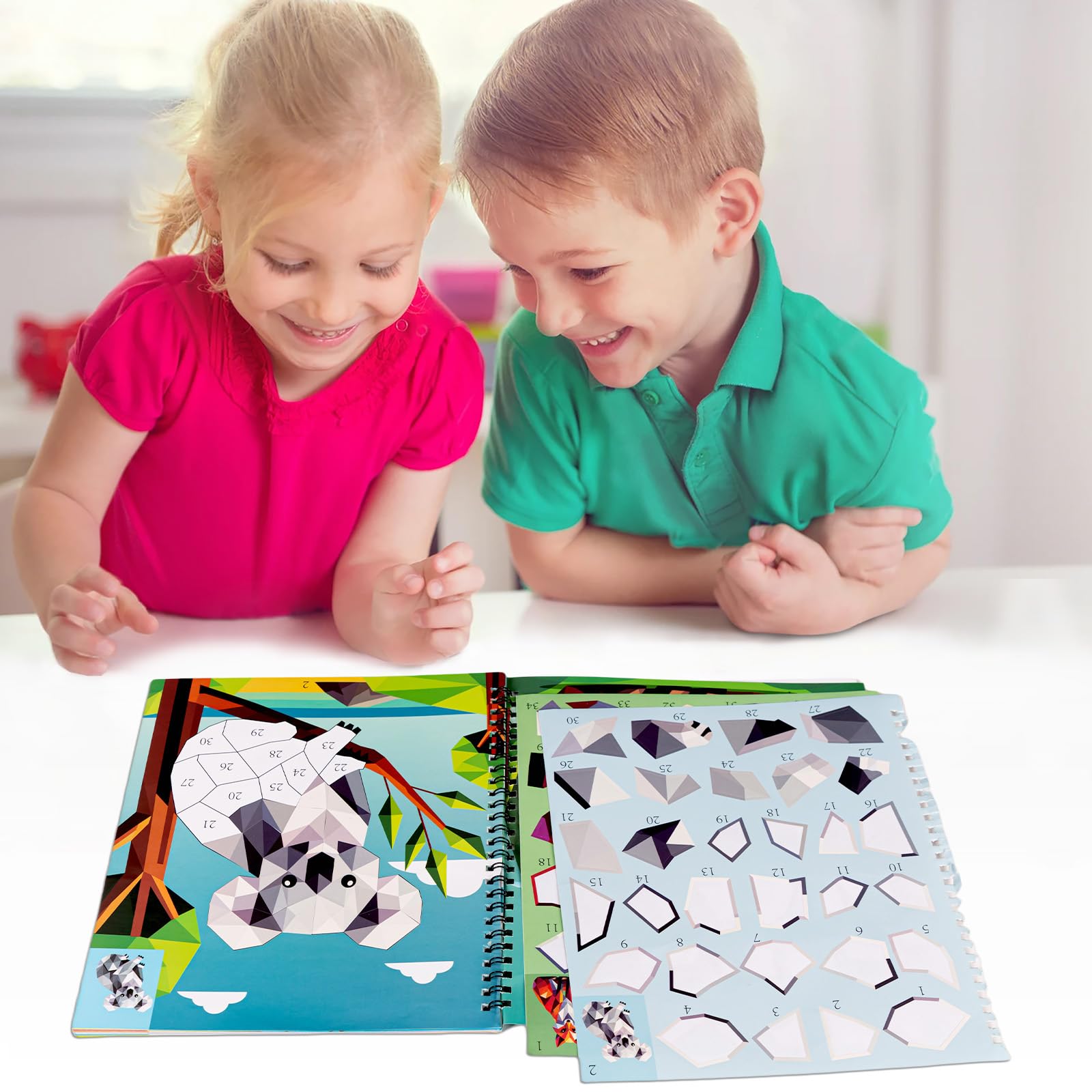 90shine kids-craft activity pack promotes hands-on learning through sticker placement