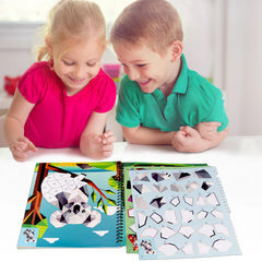 90shine kids-craft activity pack promotes hands-on learning through sticker placement