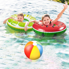 90shine lemon float with easy grip for lounging in shade
