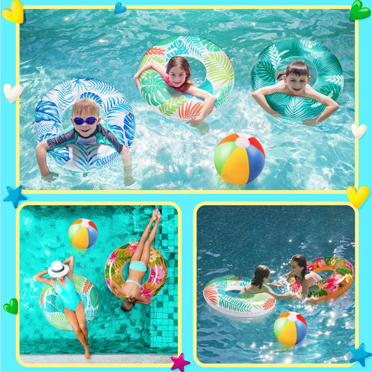 90shine luau pool float hibiscus design adds festive flair for gatherings.