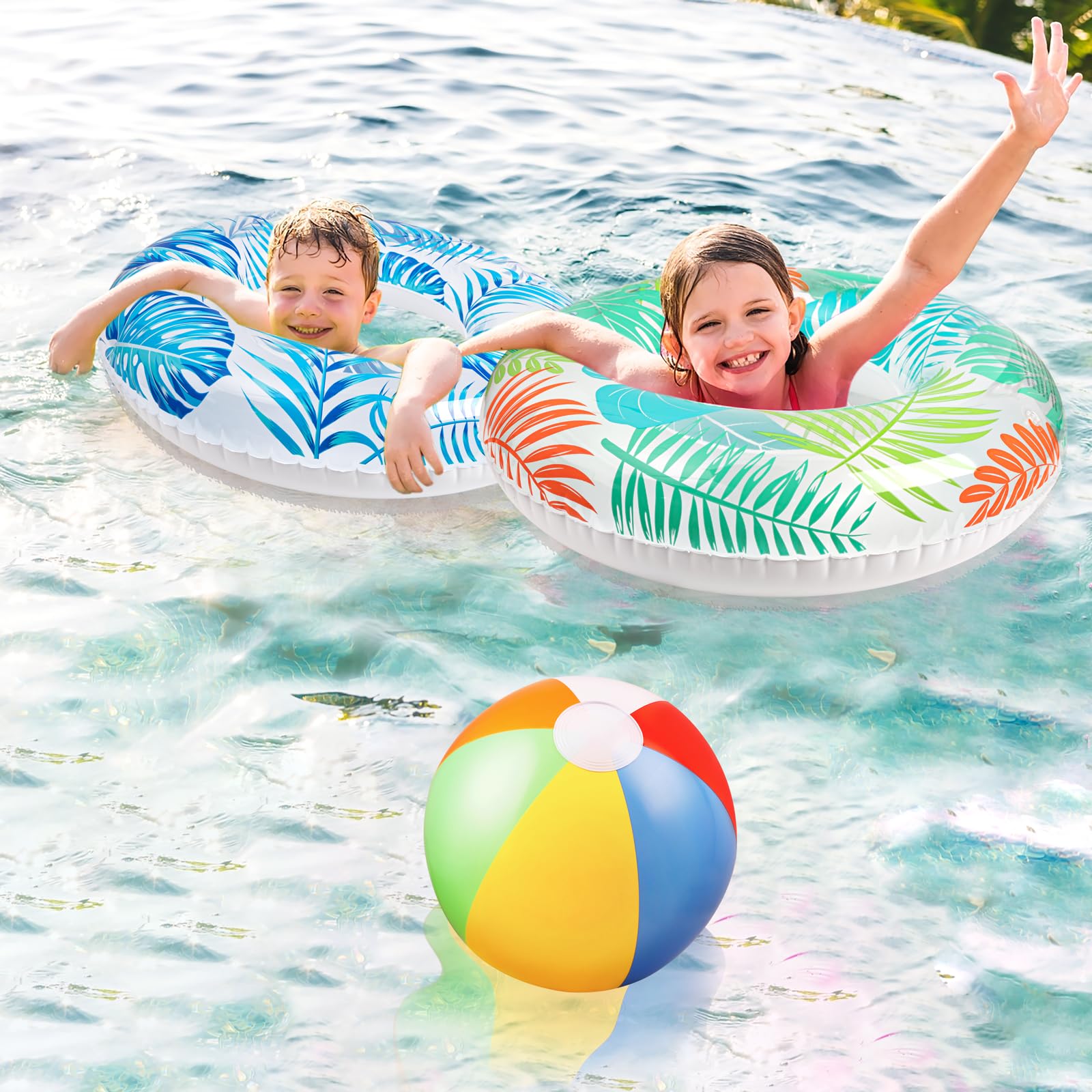 90shine luau pool float tiki design offers playful island vibes.