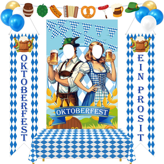 90shine Oktoberfest backdrop fabric for vibrant photo moments