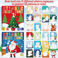 90shine perforated-pages sticker paint book makes art easy to display.