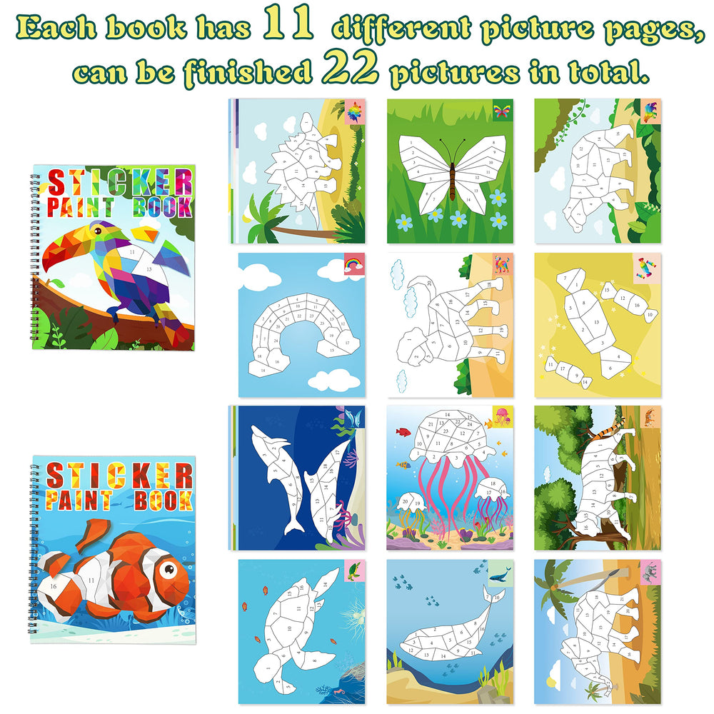 90shine sticker book butterfly rainbow pattern encourages patterning and hand-eye coordination