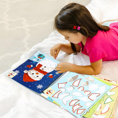 90shine sticker-sheets-8-4x9-4-inches enable vibrant holiday decorations.