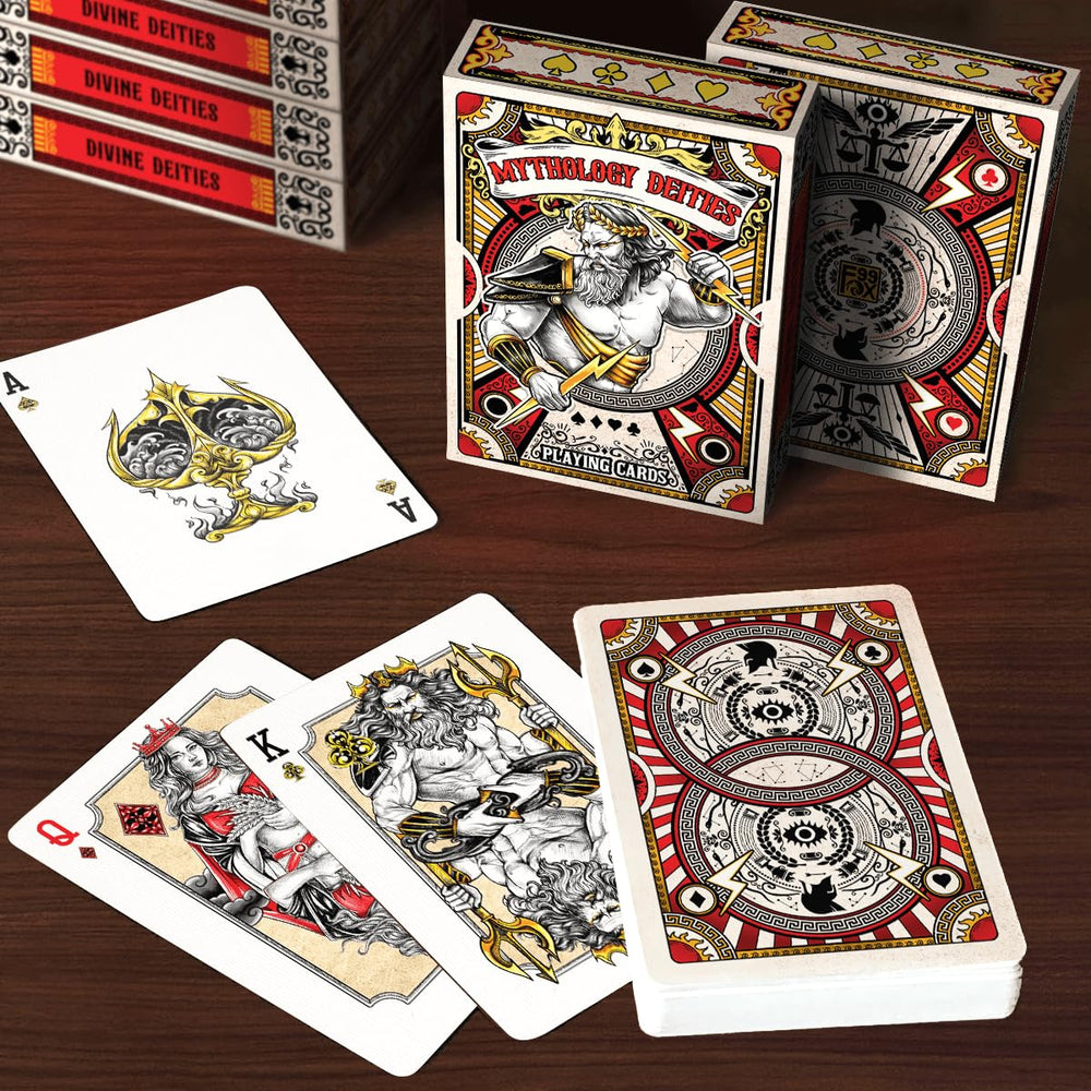 99FOX Mythology Deities playing cards card illustrations for collectors and players