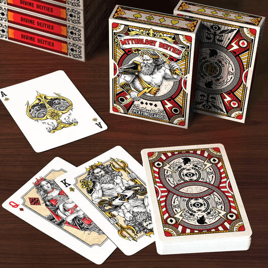 99FOX Mythology Deities playing cards card illustrations for collectors and players