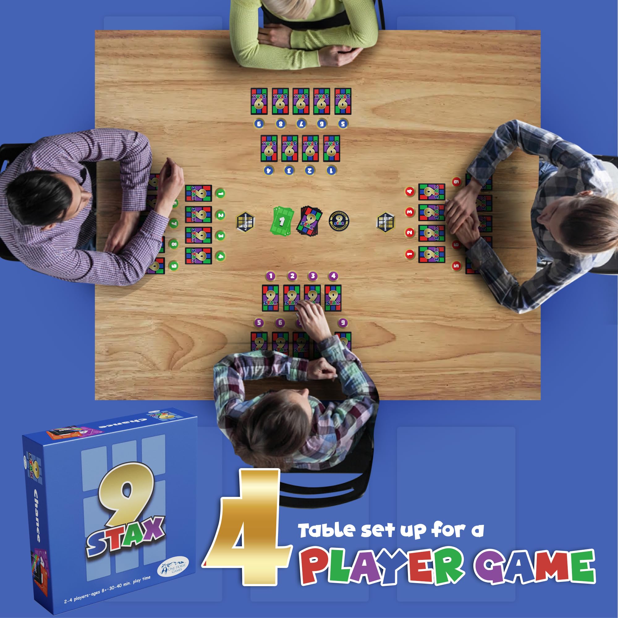 Peek and swap cards adding planning and surprise to gameplay.