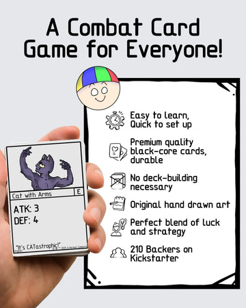 A Normal Card Game cards on table enabling quick setup and lively chaos.
