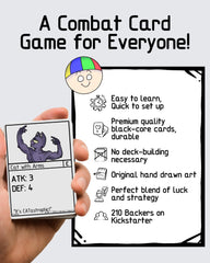 A Normal Card Game cards on table enabling quick setup and lively chaos.