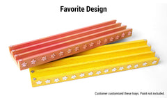 A Whole Lot Of Happy domino tray durable wood design