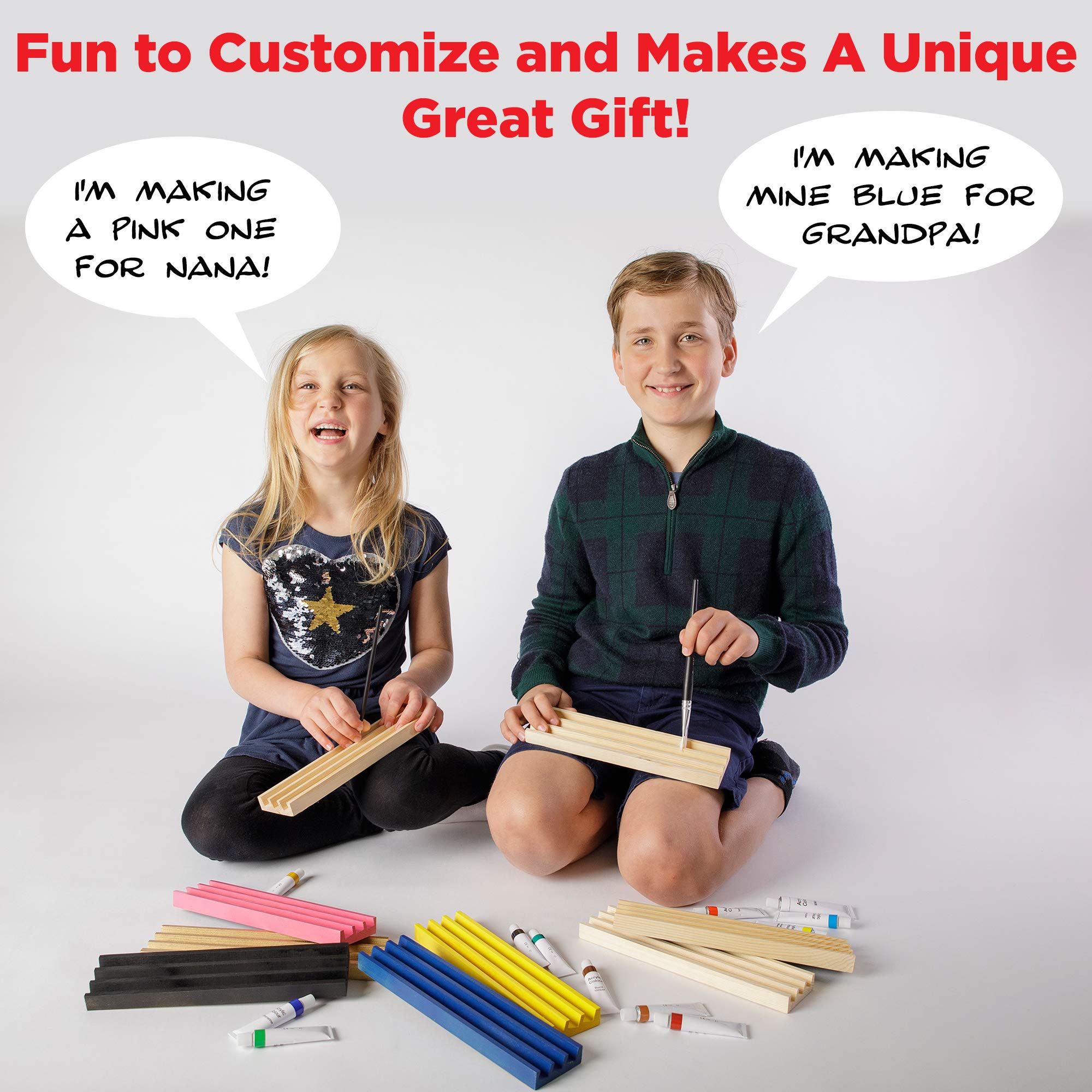 A Whole Lot Of Happy domino tray felt bottom protects surfaces