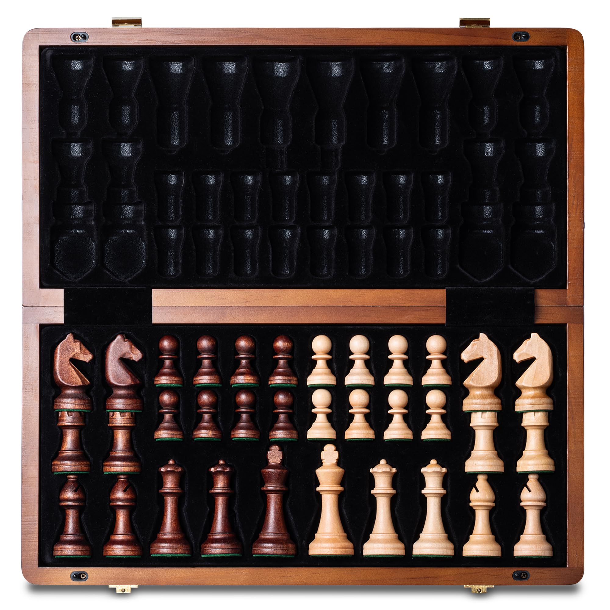 A&amp;A folding design keeps the set portable and easy to store.