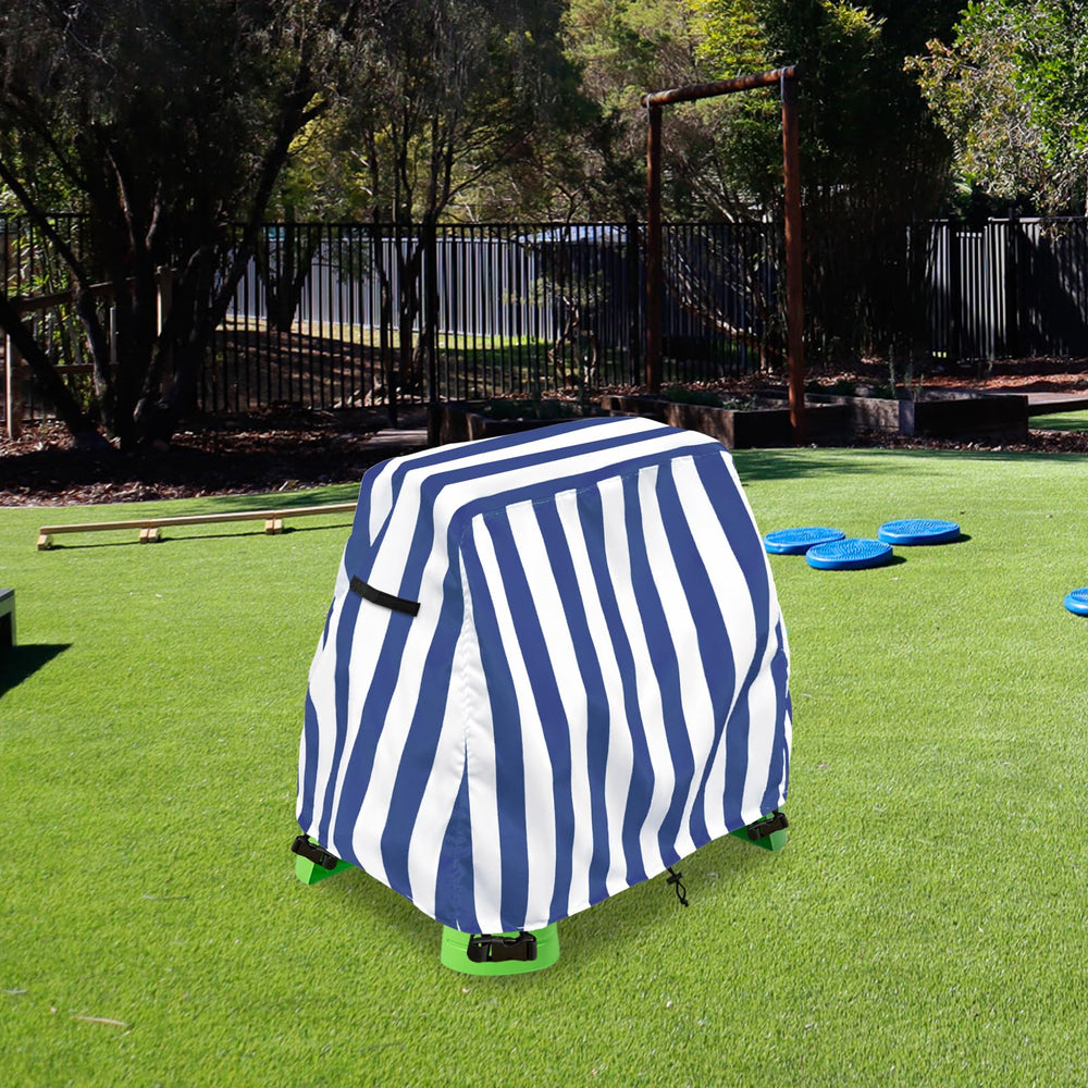Aacabo water table cover shields from leaves and dust to preserve play space.