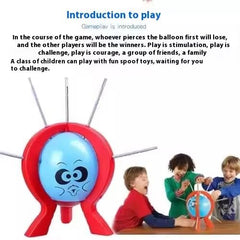 AALFA Balloon Blast push sticks ready for careful placement and strategic play