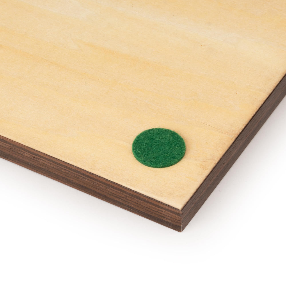 A&A tournament-standard board supports serious play under FIDE and USCF rules
