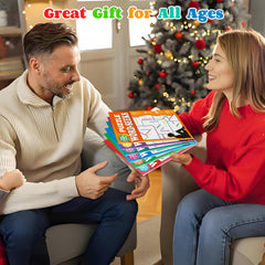 Aannanl group-activity family-game-night photo suggests ideal prizes and solo relaxation.