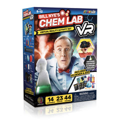 Bill Nye's Science Squad VR lab headset in action for immersive at-home learning