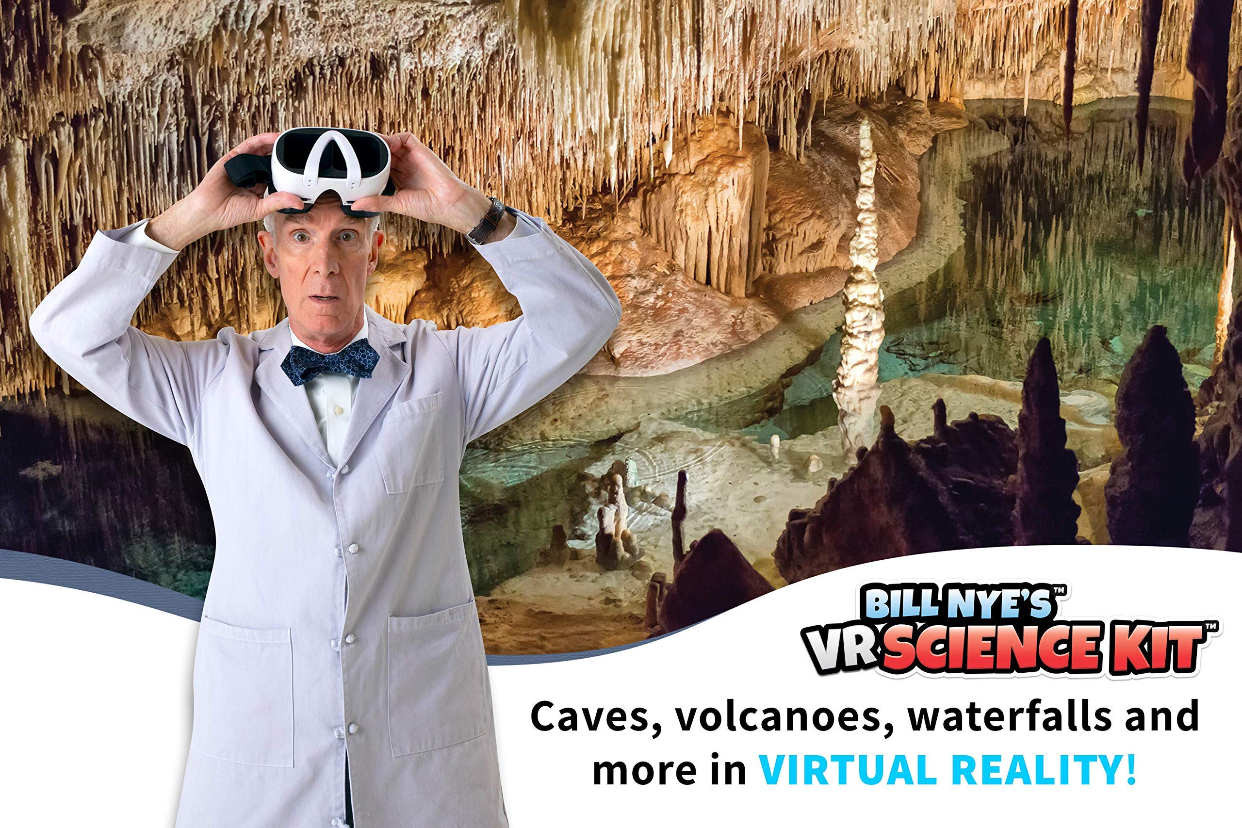 Abacus Brands Bill Nye VR chemistry demo highlights engaging, visual science experiments.