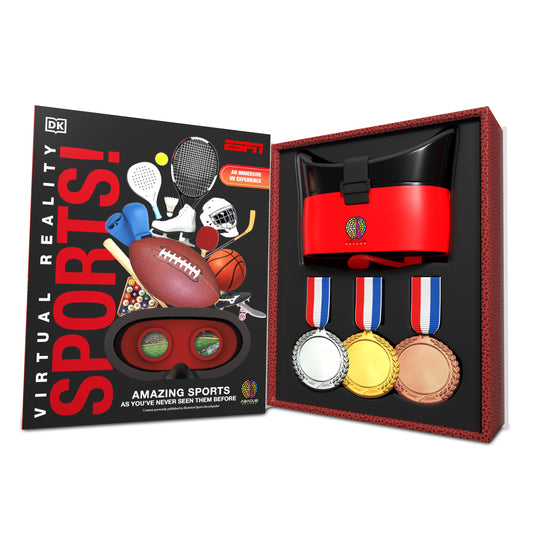 Abacus Brands DK book inside illustrations showcase athletic facts and stories for curious readers.