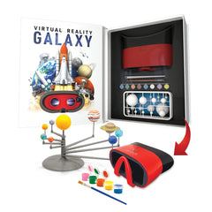 Abacus Brands illustrated interactive VR book highlights immersive space exploration.