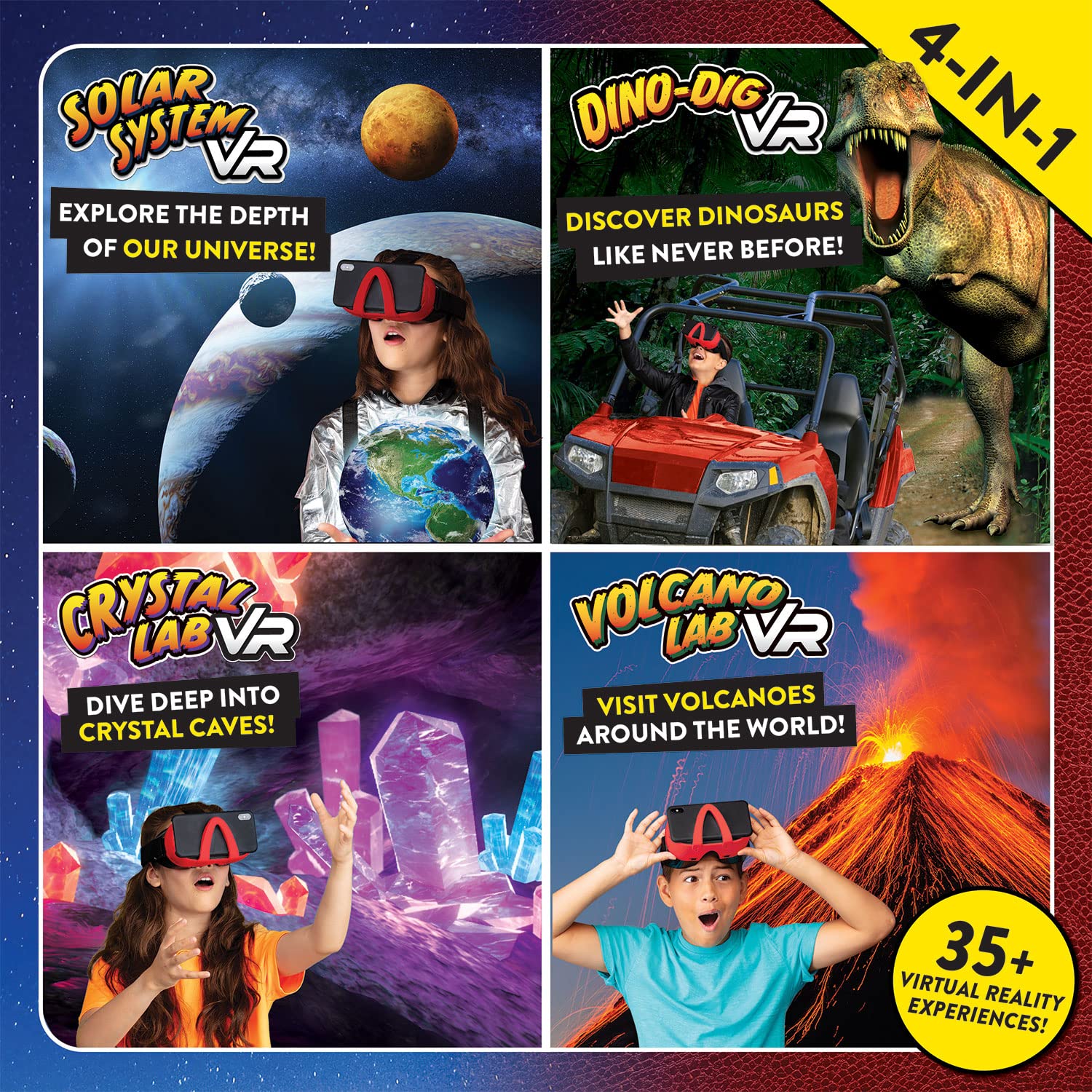 Abacus Brands VR Lab dino-dig scene, turning fossil digging into immersive discovery.
