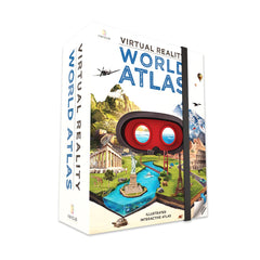 Abacus Brands VR World Atlas cover: inviting immersive learning through colorful visuals