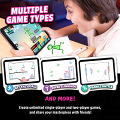 Abacus Pixicade+ arcade battle mode for head to head play with friends.
