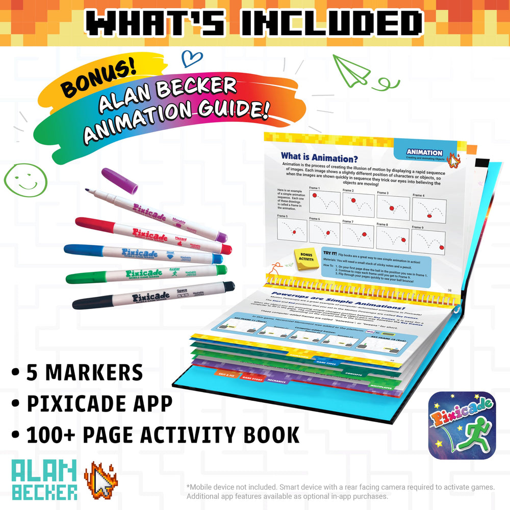Abacus Pixicade Special Animation Edition 108-page design book for ideas.