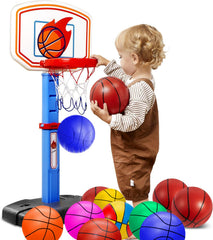 ABAJI water-friendly mini basketballs for kids and family fun
