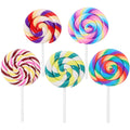Abaodam giant simulation lollipop prop in bold colors for standout party decor.