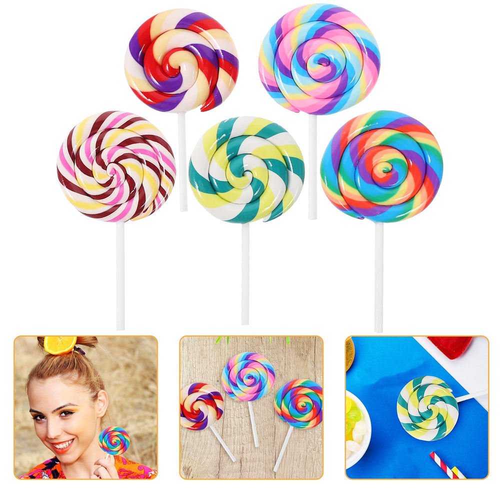 Abaodam hanging or tabletop lollipops create versatile display options.