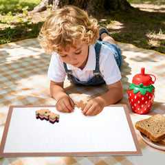 A flat, stable work surface from Abaodam jigsaw board for easy puzzling.