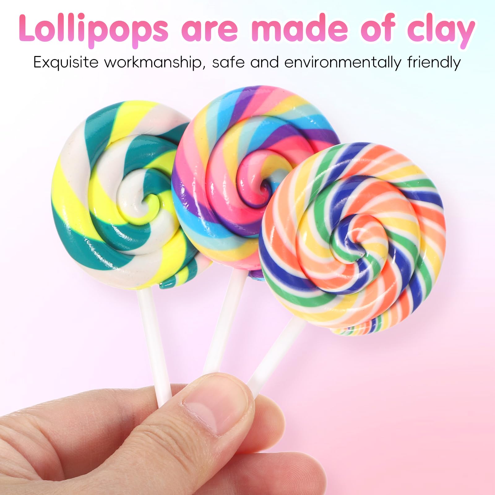 Abaodam safe-material lollipop prop offering reusable decor for indoor and outdoor events.
