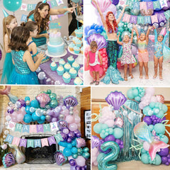 ABAOWO Fringe backdrop creates dreamy ocean atmosphere for photos